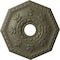 Ekena Millwork Nottingham Ceiling Medallion (Fits Canopies up to 4 5/8"), 18"OD x 3 1/2"ID x 1 1/2"P, Spartan Stone CM18NTSSF - alternate 1